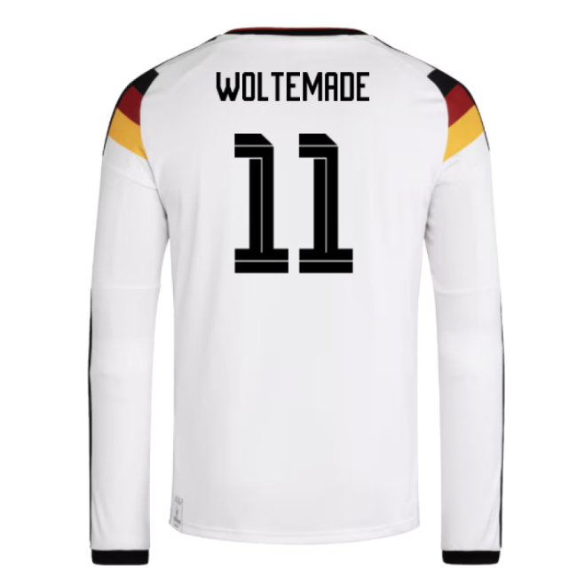 2026-2027 Germany Long Sleeve Home Shirt (Woltemade 11)-SoccerKits Hub | Buy Soccer Jerseys Online